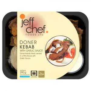 Doner Kebab with Garlic Sauce