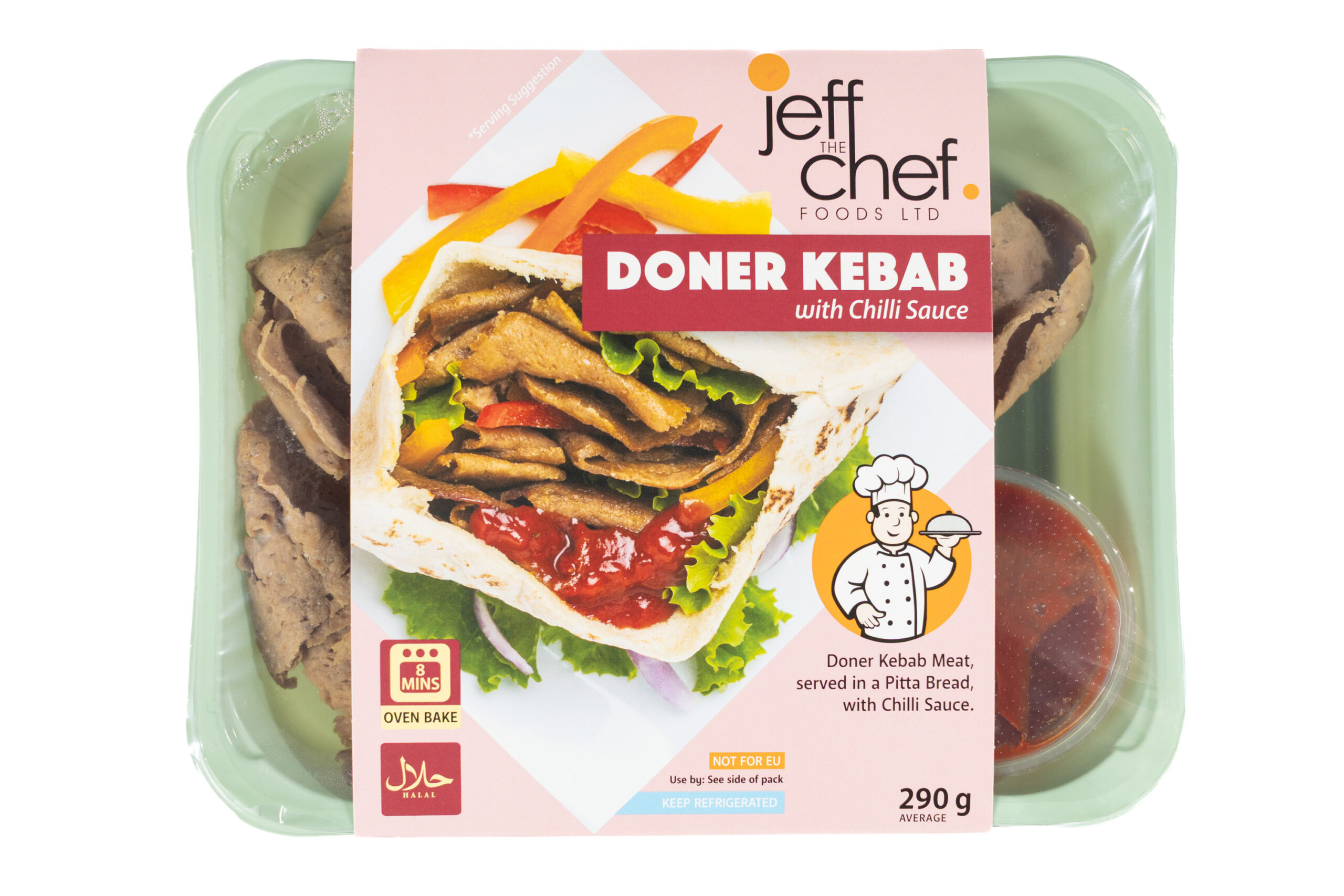 Doner Kebab with Chilli Sauce